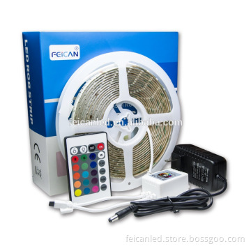 Whole Kit Bluetooth RGB Controller+3528SMD 300leds RGB strip+12V Power adapter